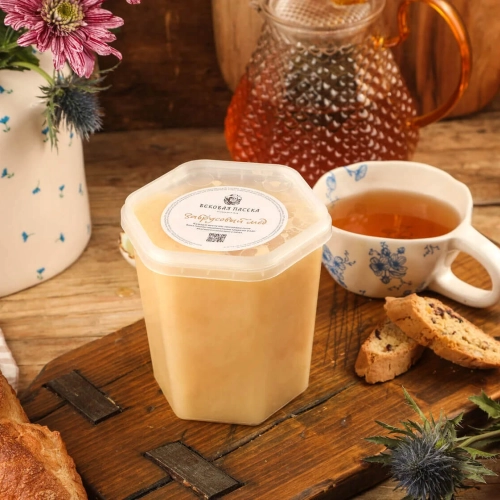 Забрусовый мед Вековая пасека (Ведерко пластик)