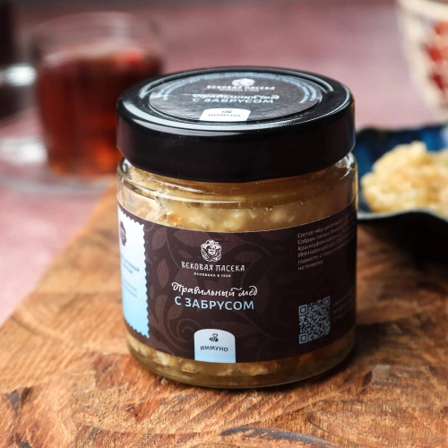Мед забрусовый Вековая пасека