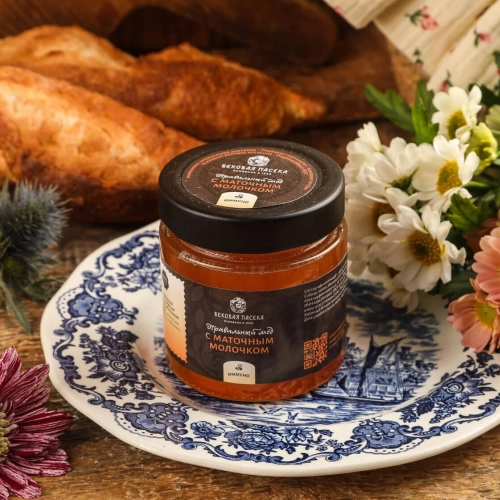 Мед с маточным молочком Вековая пасека