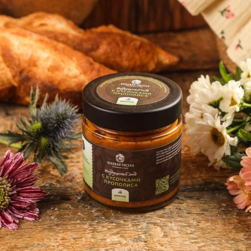 Мед с прополисом Вековая пасека (Воздушный)