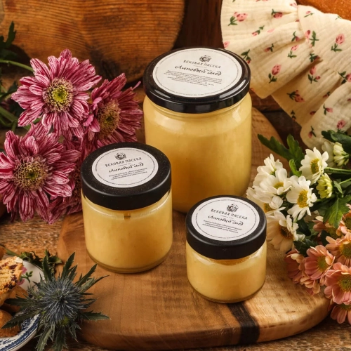 Липовый мед Вековая пасека (Стеклянная банка)