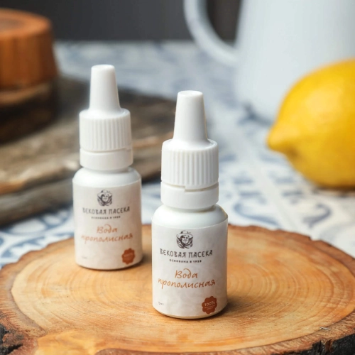 Прополисная вода Вековая пасека (Капли 15 мл)