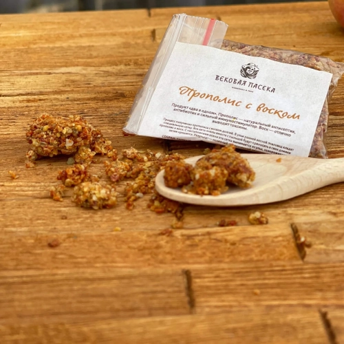 Прополис с воском Вековая пасека (10 г)