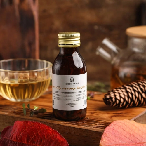 Настойка личинки восковой моли Вековая пасека