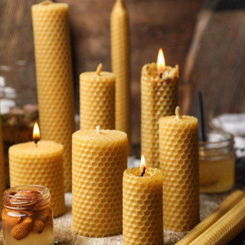 Бочата из натуральной медовой вощины Вековая пасека