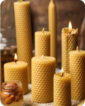 Мегаменю / Медовые свечи