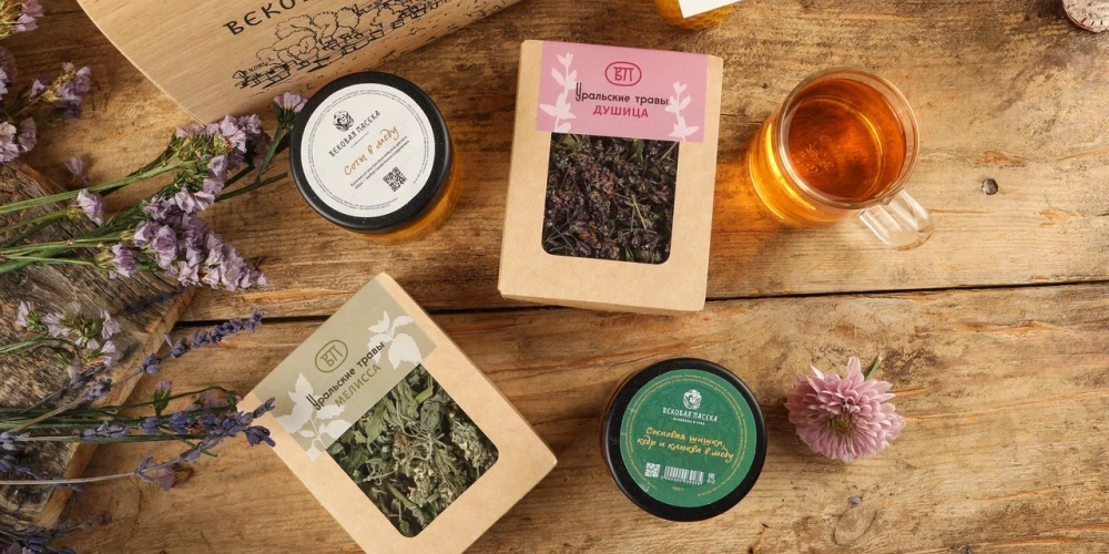 С медом и чаем