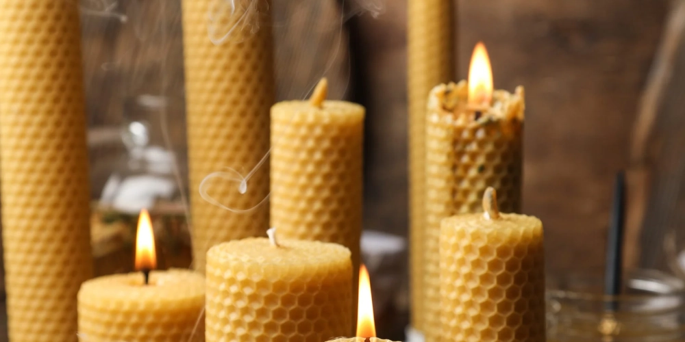 Свечи из вощины